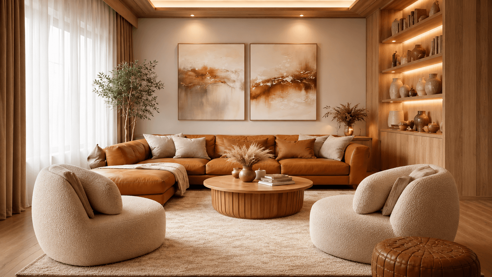 Cogni ambient lamp cast soft glow
